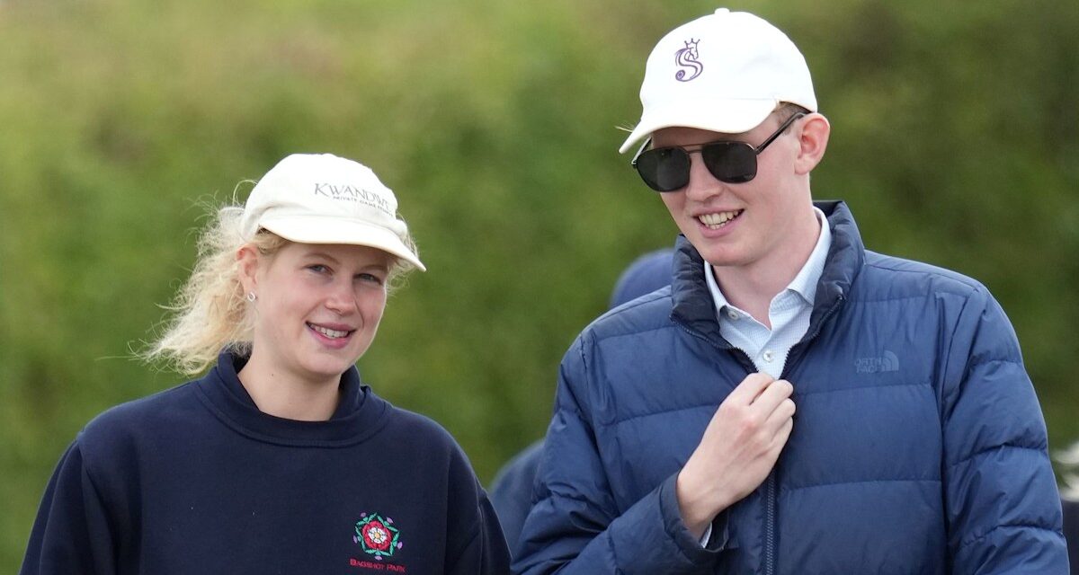 Lady Louise Windsor est soutenue par le petit ami rumeur Felix aux championnats avant de retourner à l&rsquo;université – exclusif