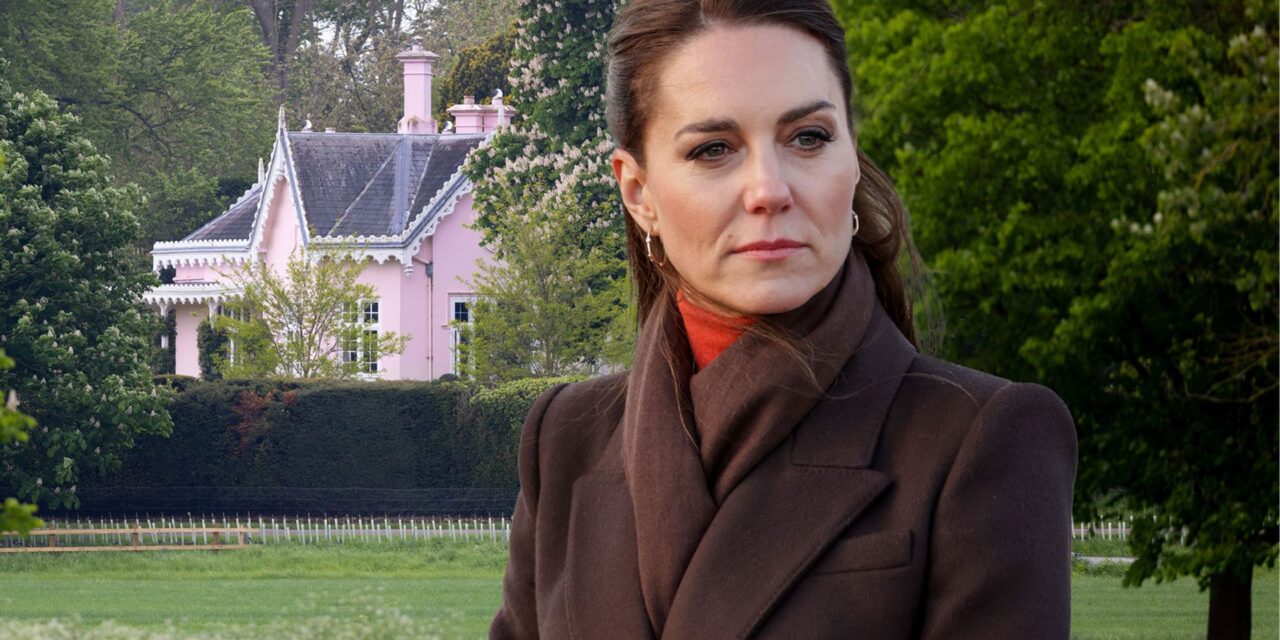 Transformation silencieuse de la princesse Kate au chalet rose des bonbons &lsquo;Box&rsquo; &lsquo;