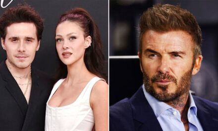 David Beckham remplacé par le père de Nicola Peltz en rôle charnière lors de son deuxième mariage avec Brooklyn – premières photos