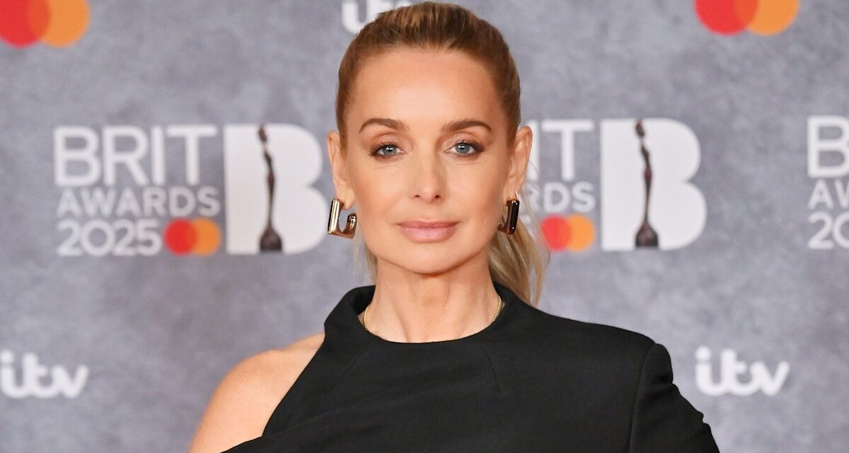Louise Redknapp «  super fier  » de son fils Beau, 16 ans, alors qu&rsquo;il se dépasse au-dessus d&rsquo;elle