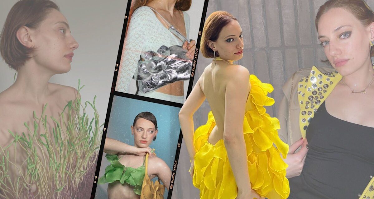 Samanta Virginio, créatrice de mode sur la romance de la vinaigrette fantaisiste