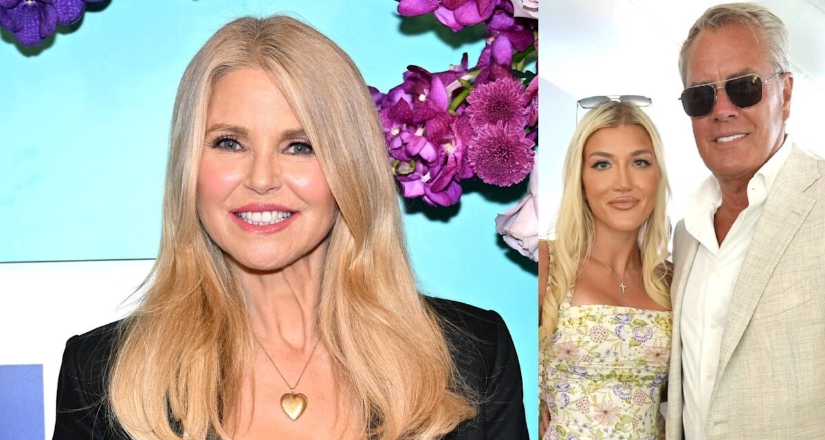 Christie Brinkley évite de justesse l&rsquo;ex-Peter Cook, 66 ans, et sa femme, 26 ans, pendant l&rsquo;événement suivant l&rsquo;affaire révéler