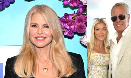 Christie Brinkley évite de justesse l&rsquo;ex-Peter Cook, 66 ans, et sa femme, 26 ans, pendant l&rsquo;événement suivant l&rsquo;affaire révéler
