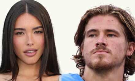 Rencontrez la star de la NFL Justin Herbert en tant qu&rsquo;athlète Sparks datant des spéculations avec Madison Beer dans de nouvelles photos
