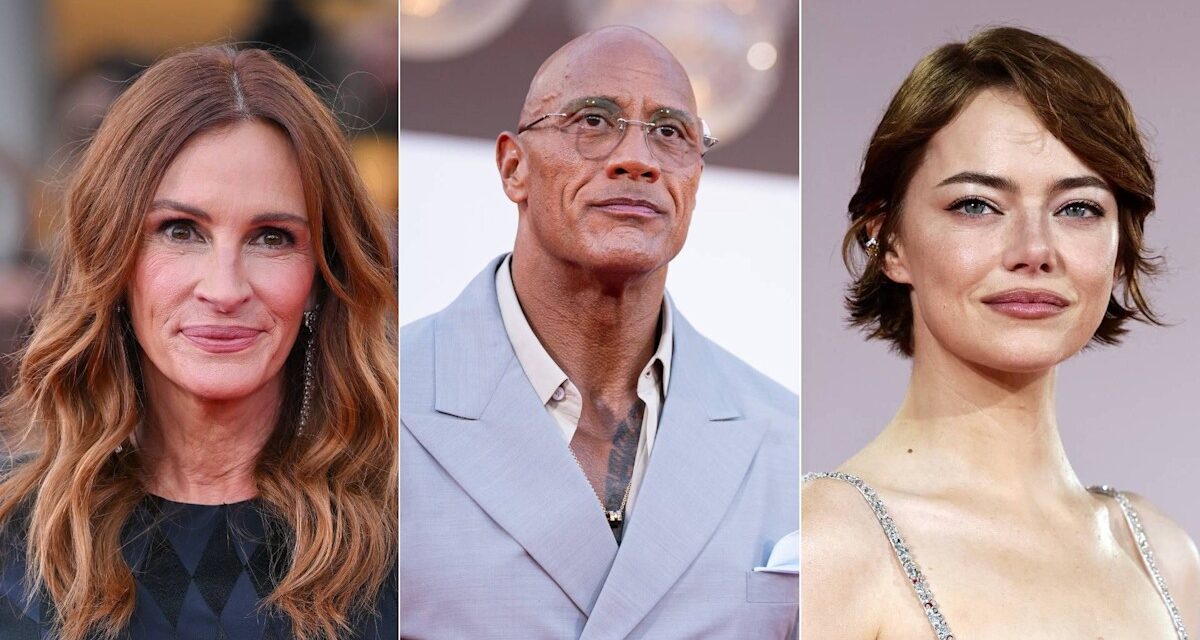 Venise Film Festival 2025 Ovations debout: de Julia Roberts à Dwayne Johnson, les plus longues jusqu&rsquo;à présent