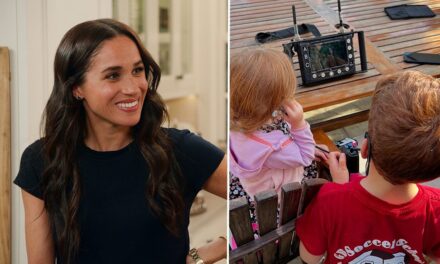 Le prince archie aux cheveux roux et la princesse Lilibet sont les petits aides de Meghan Markle dans de nouvelles photos précieuses