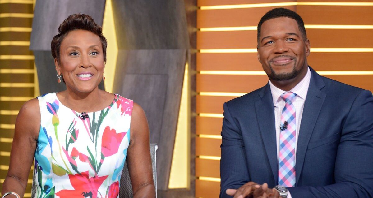 Robin Roberts s&rsquo;excuse auprès de Michael Strahan sur GMA après NFL Quip