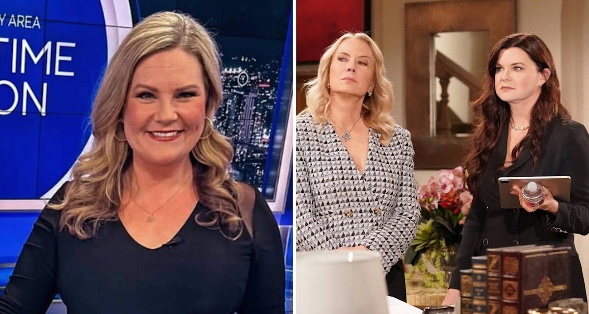 L&rsquo;ancre CBS devient émotionnelle sur la première apparition «incroyable» sur The Bold & the Beautiful