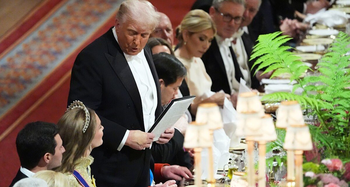 Le moment gênant Donald Trump remercie la «reine» Kate au lieu de Camilla