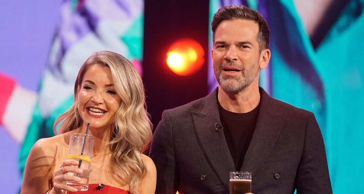 Gethin Jones et Helen Skelton donnent à la mise à jour de l&rsquo;amitié après avoir refroidi la romance