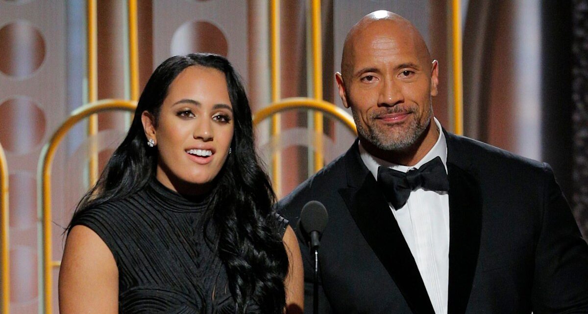 La fille sosie de Dwayne Johnson fait une apparence rare après des commentaires controversés