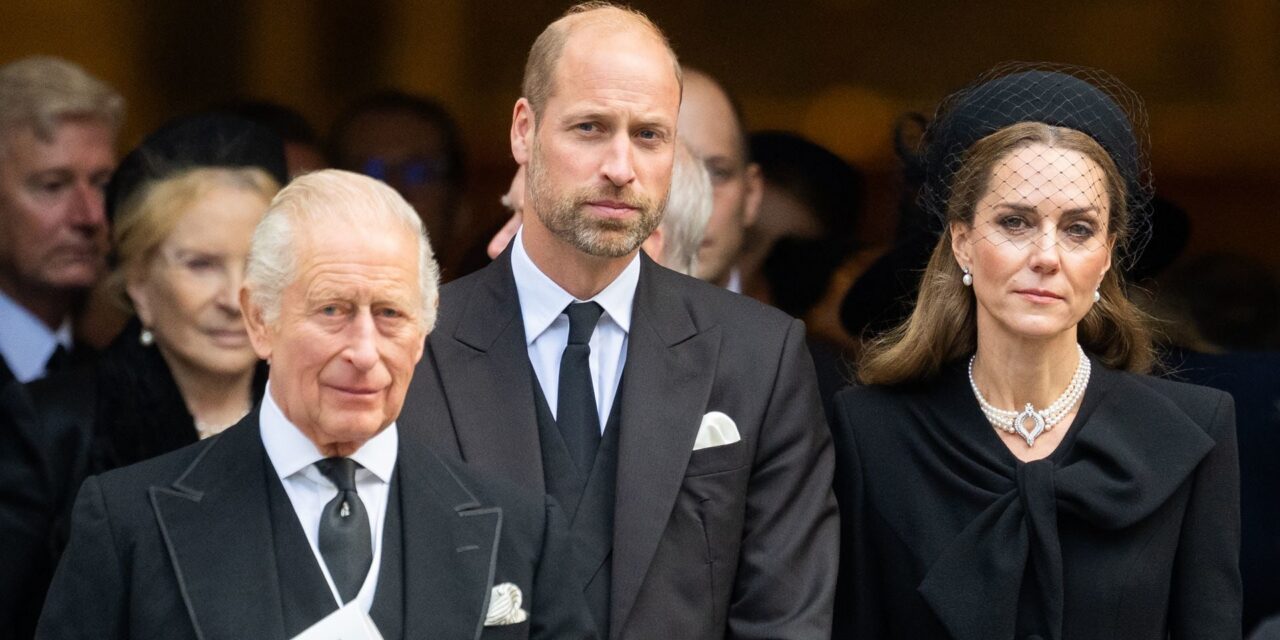 L&rsquo;échange touchant de la princesse de Galles avec la famille Kent en deuil a pris la caméra après les funérailles