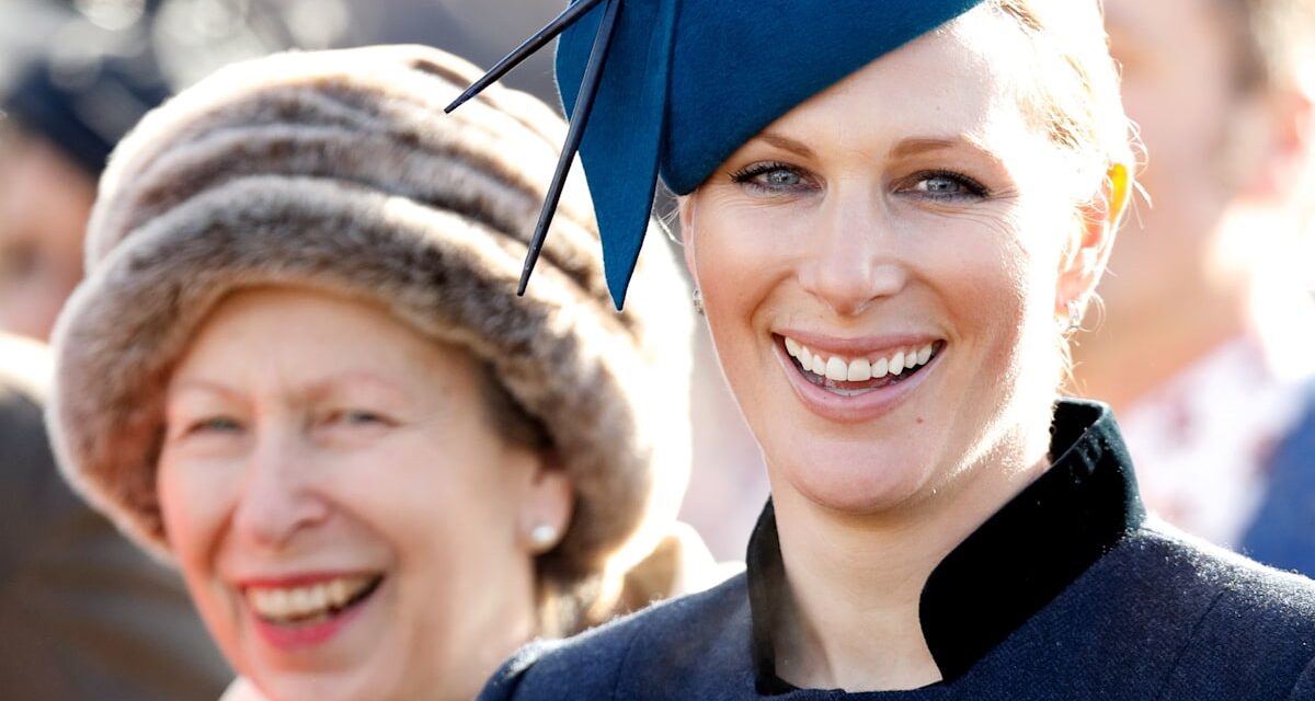 Zara Tindall est l&rsquo;image de maman princesse Anne – portant la veste de grange de 2025