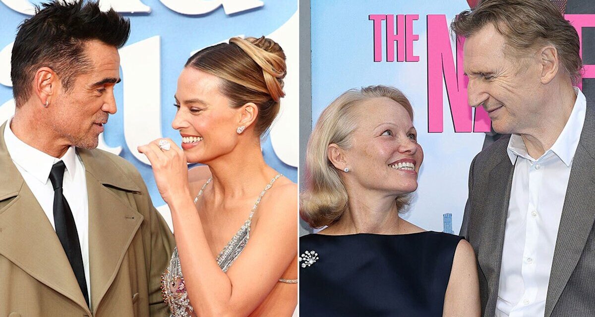 PR PDA est le tour de tapis rouge le plus chaud d&rsquo;Hollywood – de Margot Robbie à Liam Neeson