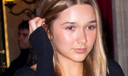 La robe de la Fashion Week de Harper Beckham est différente de tout ce que nous l&rsquo;avons vue porter