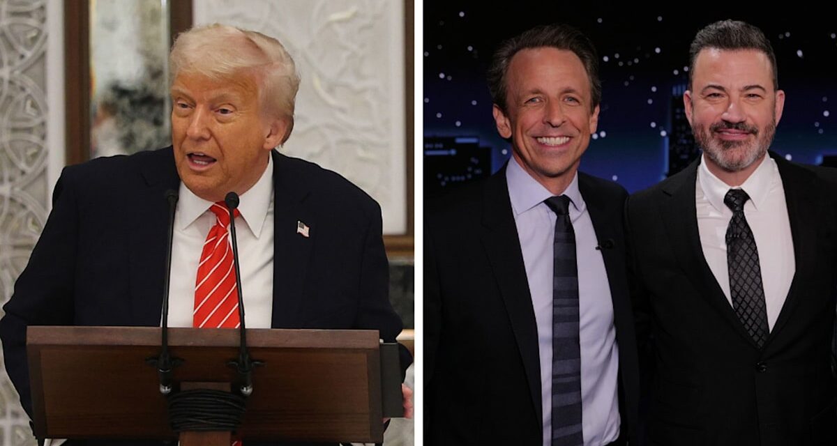 L&rsquo;avertissement sévère de Donald Trump à Seth Meyers tout en célébrant «l&rsquo;annulation» de Jimmy Kimmel
