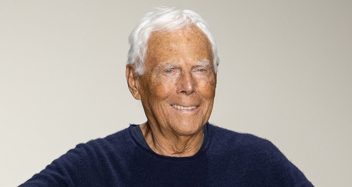 Giorgio Armani a partagé son plus grand regret quelques jours avant sa mort