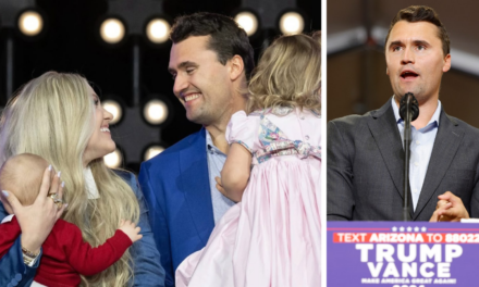 La fortune de 12 millions de dollars Charlie Kirk laisse sa femme et ses enfants après le tournage