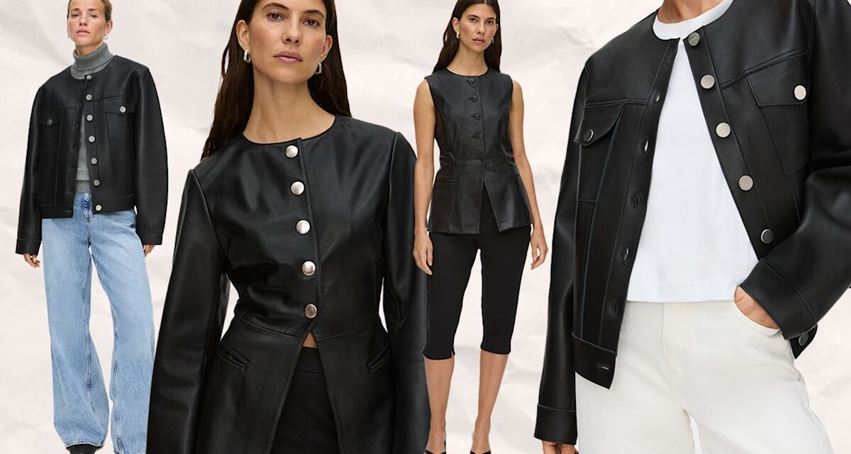 Des pièces en cuir d&rsquo;aligne qui font des agrafes de mode instantanées