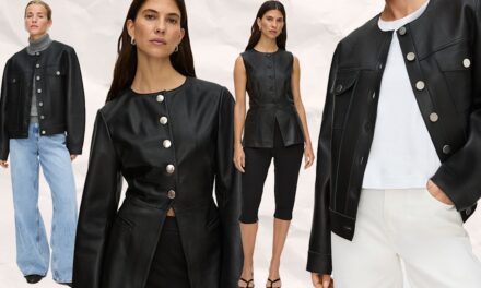 Des pièces en cuir d&rsquo;aligne qui font des agrafes de mode instantanées