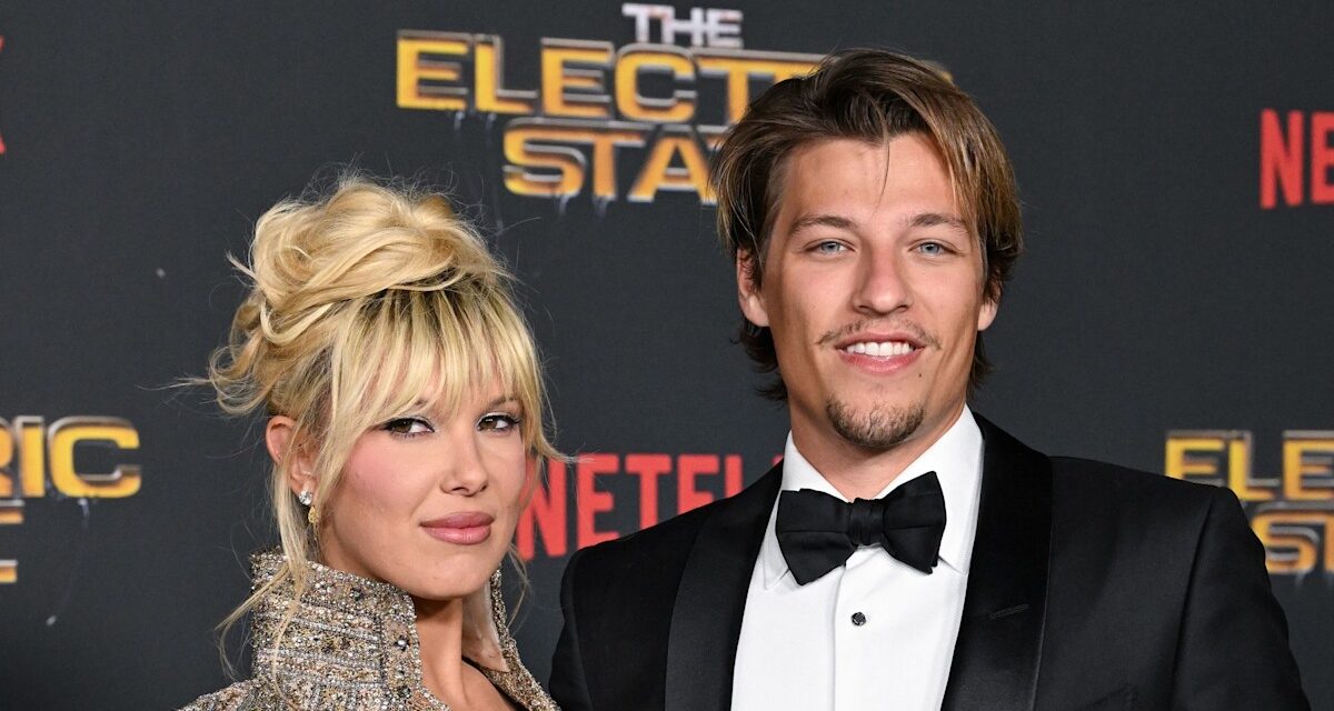 Millie Bobby Brown et Jake Bongiovi célèbrent la jalon de la relation un mois après l&rsquo;adoption révéler