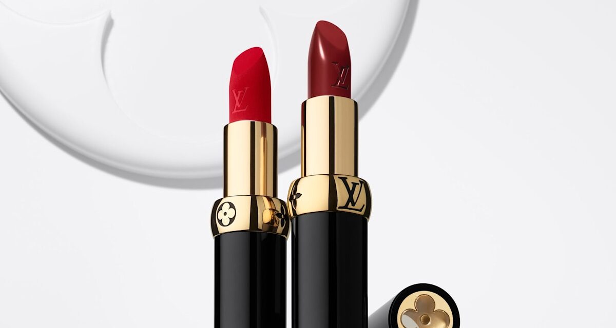 Louis Vuitton entre dans l&rsquo;arène de la beauté avec 120 £ à lèvres à lèvres