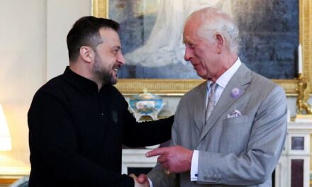 Le roi Charles reçoit le président Volodymyr Zelenskyy après son retour de visite royale