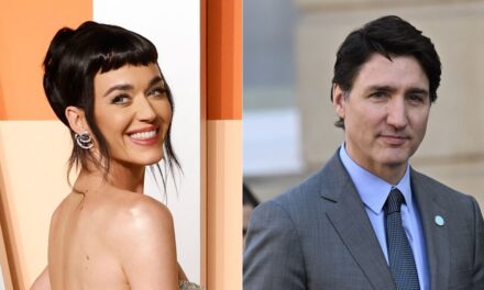 Katy Perry devient brûlante avec une robe d&rsquo;anniversaire moulante pour son premier rendez-vous public avec Justin Trudeau