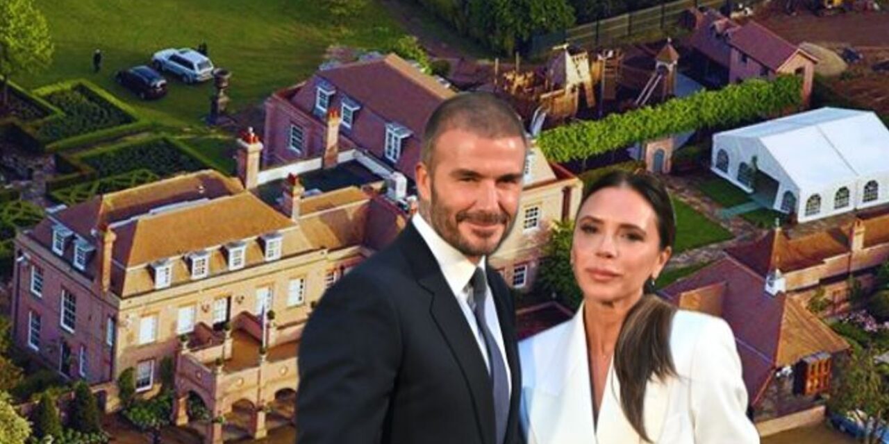 Le mari de Victoria Beckham, David, révèle un secret majeur sur la manière dont ils ont financé le « Palais de Beckham » pour 2,5 millions de livres sterling.