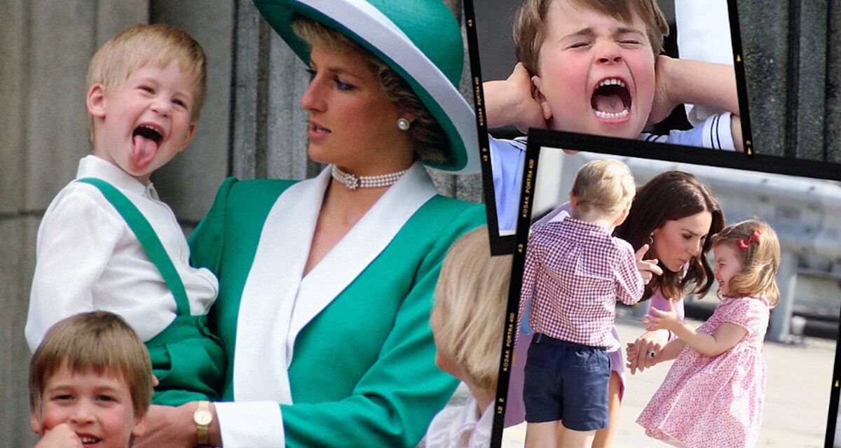 Les moments les plus espiègles du prince Louis – et plus d&rsquo;enfants royaux jetant des crises de colère