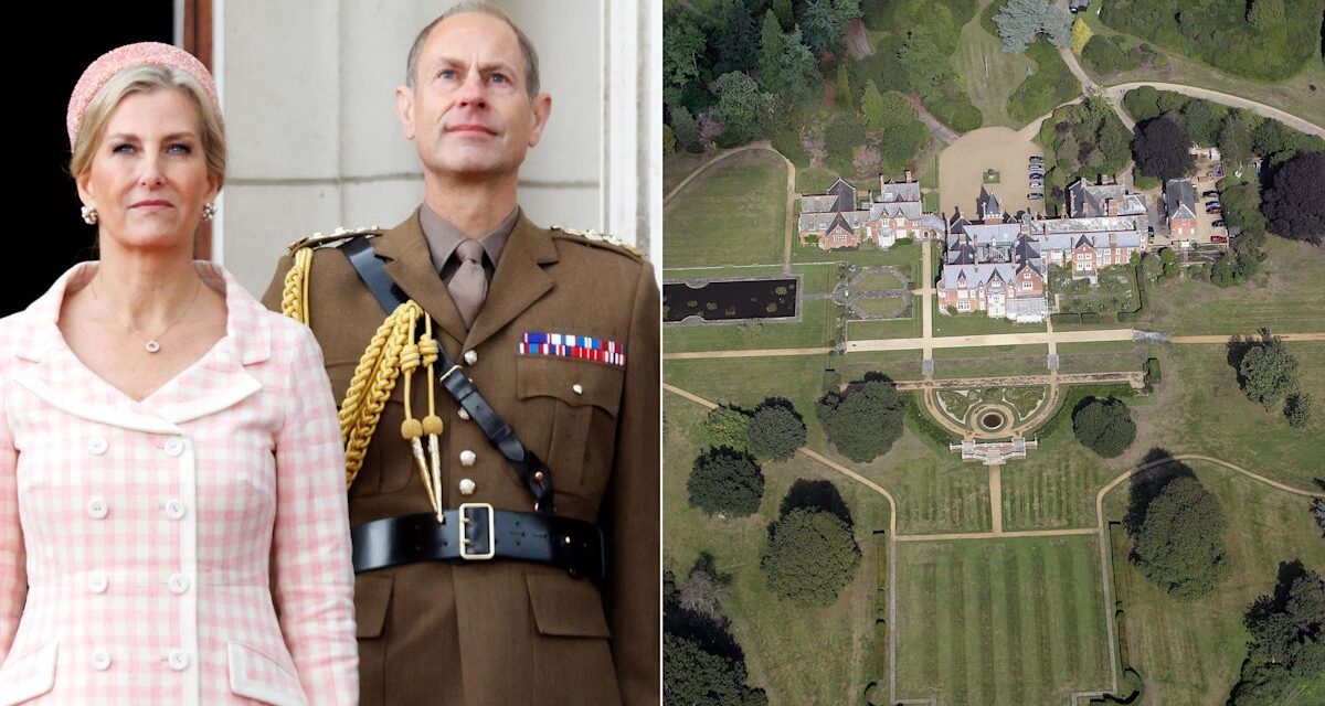 Le prince Edward a payé la « valeur marchande » pour une résidence royale de 120 chambres – contrairement au prince Andrew
