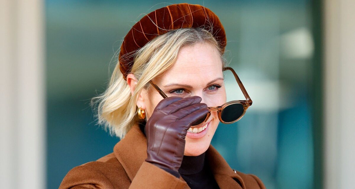 Zara Tindall respire le glamour dans un manteau cintrant la taille à 400 £