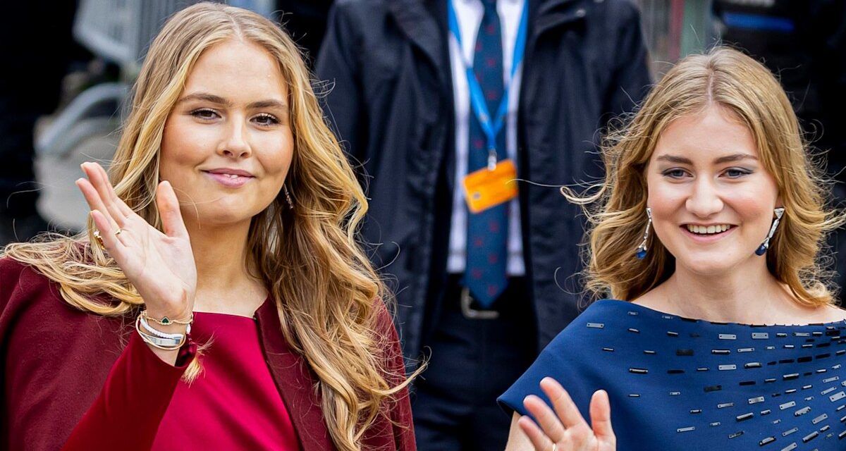 L&rsquo;éclat royal moderne et éblouissant de la princesse Catharina-Amalia et de la princesse Elisabeth en images