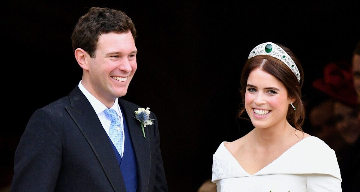 La princesse Eugénie et Jack Brooksbank célèbrent leur anniversaire avec une photo inédite du jour de leur mariage