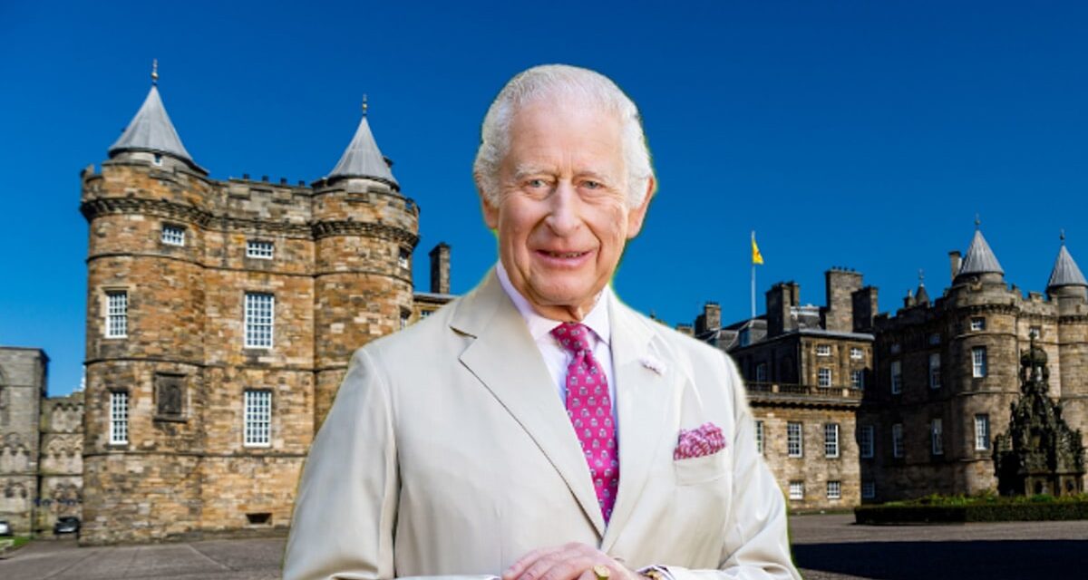 Le palais de Holyroodhouse du roi Charles, datant du XVIe siècle, n&rsquo;est utilisé qu&rsquo;une fois par an.