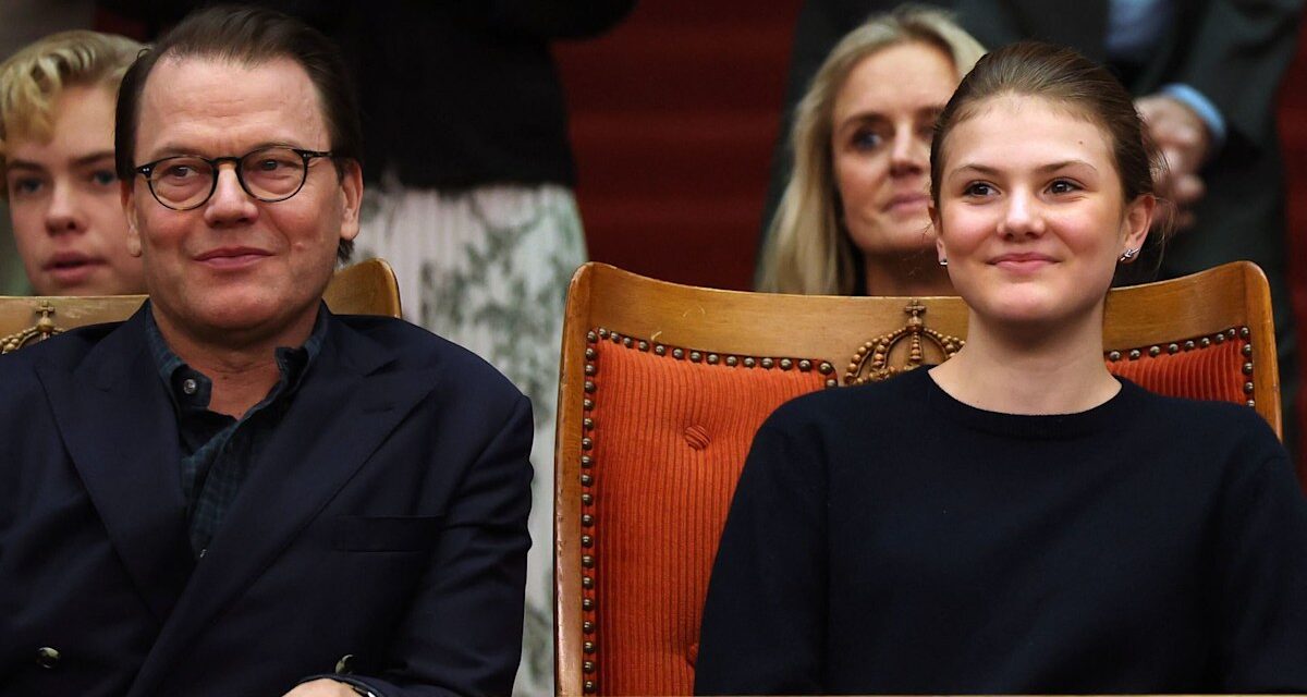 La princesse Estelle de Suède a l&rsquo;air d&rsquo;avoir grandi lors d&rsquo;une sortie père-fille avec le prince Daniel