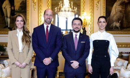 La rayonnante Kate Middleton et la princesse Rajwa se coordonnent dans des tenues business chic pour la réunion royale