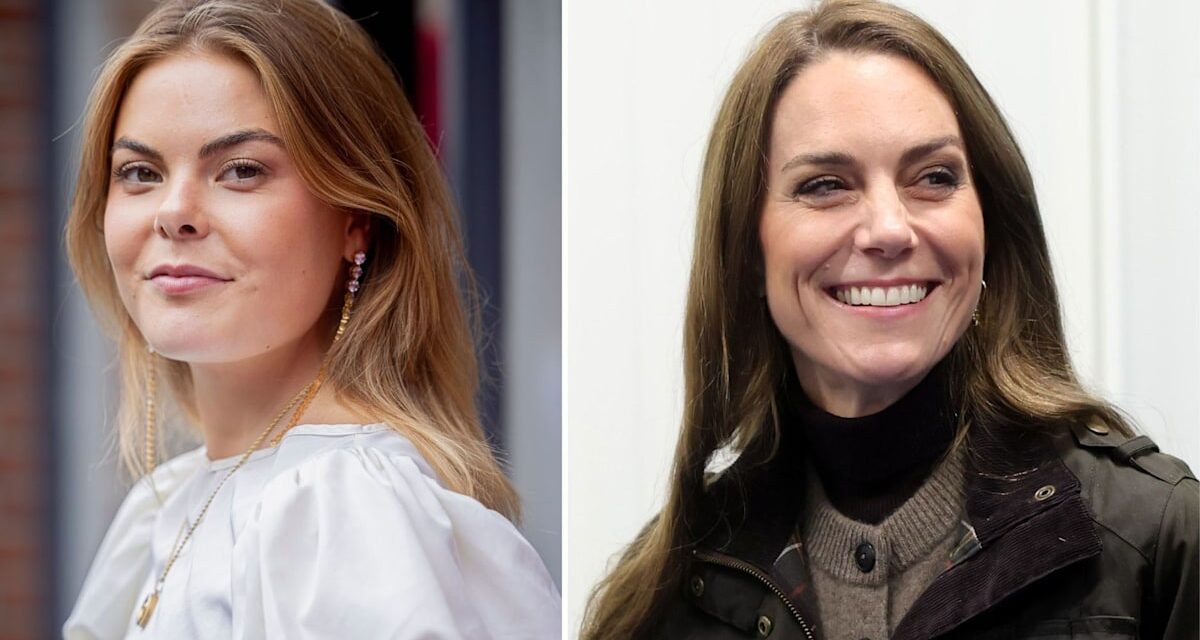 Ce combo manteau rétro Kate Middleton et talons hauts est tellement tendance cette saison