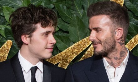 David Beckham commente la famille «très proche» – car Brooklyn n&rsquo;a pas encore suivi Instagram de sœur Harper