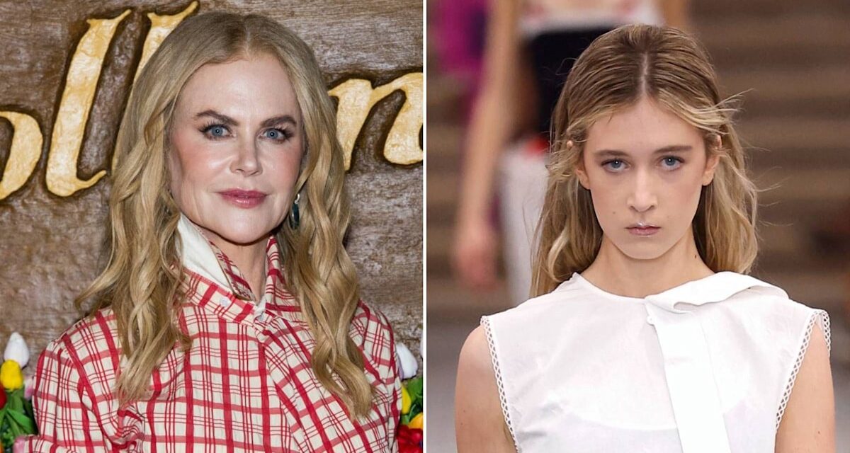 La fille de Nicole Kidman met une affichage insouciant sur une nouvelle photo élégante