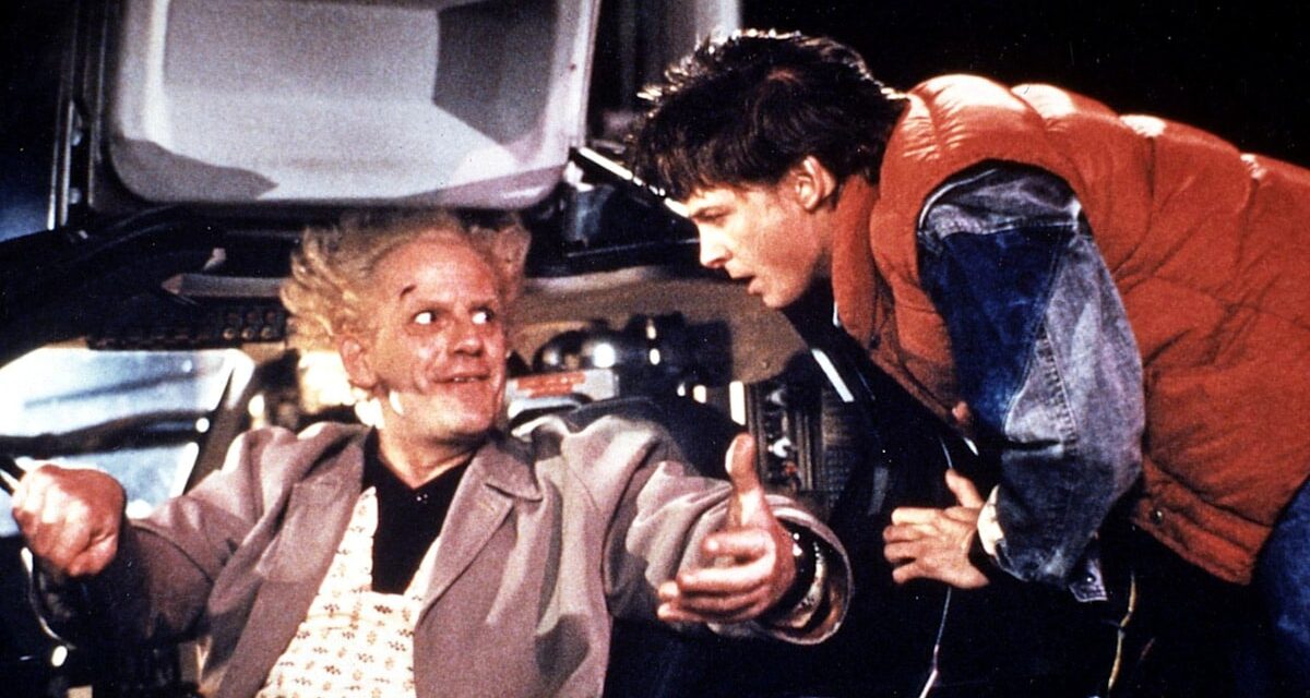 L&rsquo;icône Retour vers le futur semble intemporelle dans une apparence rare