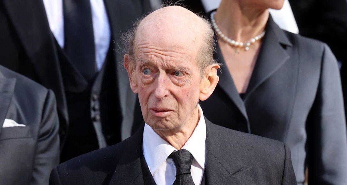 Le duc de Kent sort pour le premier engagement royal depuis les funérailles de la duchesse de Kent
