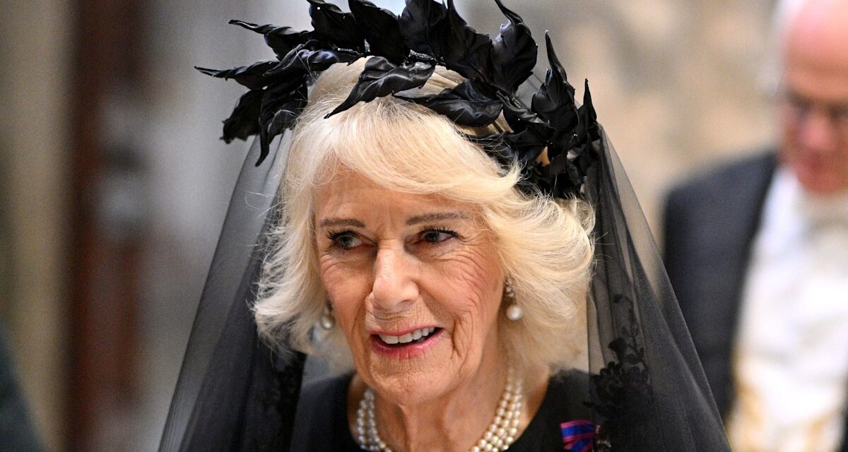 Pourquoi la reine Camilla portait une robe et un voile noirs pour rencontrer le pape Léon