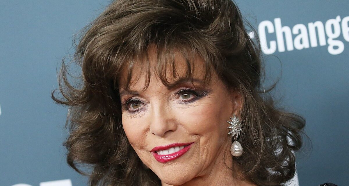 Joan Collins, 92 ans, éblouit en short après l&rsquo;incroyable moment de la mère du marié