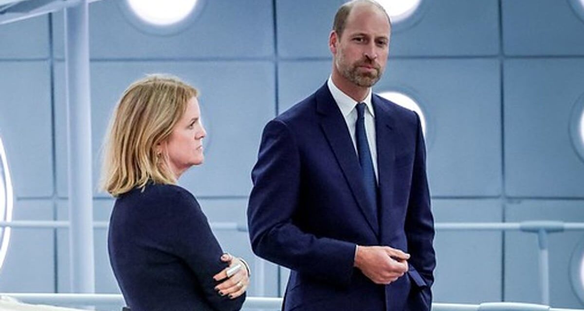 Le prince William monte sur un téléviseur emblématique pour un engagement secret «  fantastique  »
