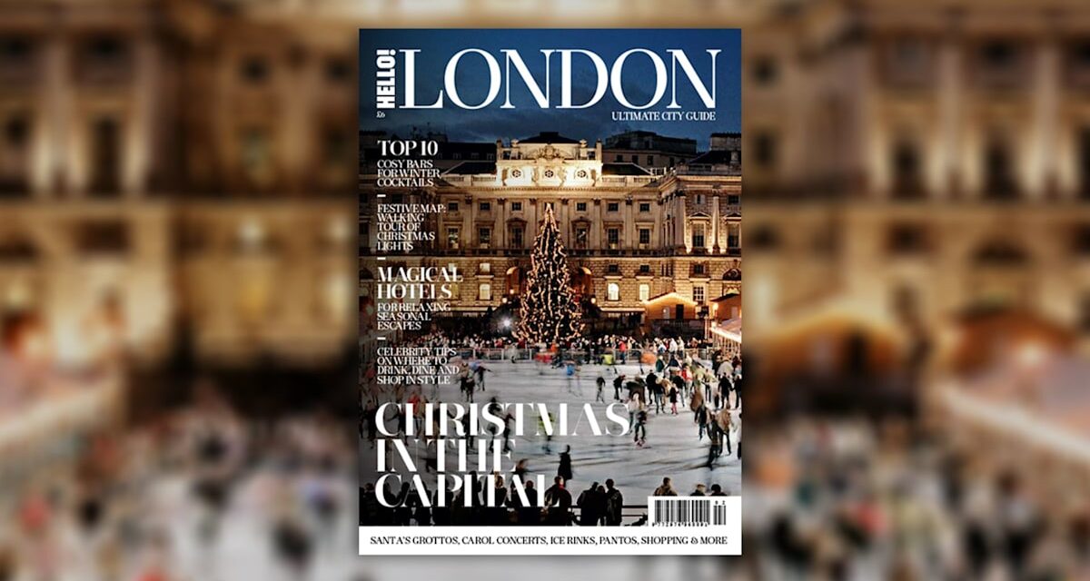 Entrez dans un pays des merveilles hivernales avec le nouveau numéro de HELLO ! Londres