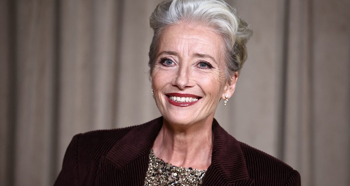 Emma Thompson a l&rsquo;air si différente sans sa coupe de lutin – et c&rsquo;est le changement de coiffure que nous allons copier