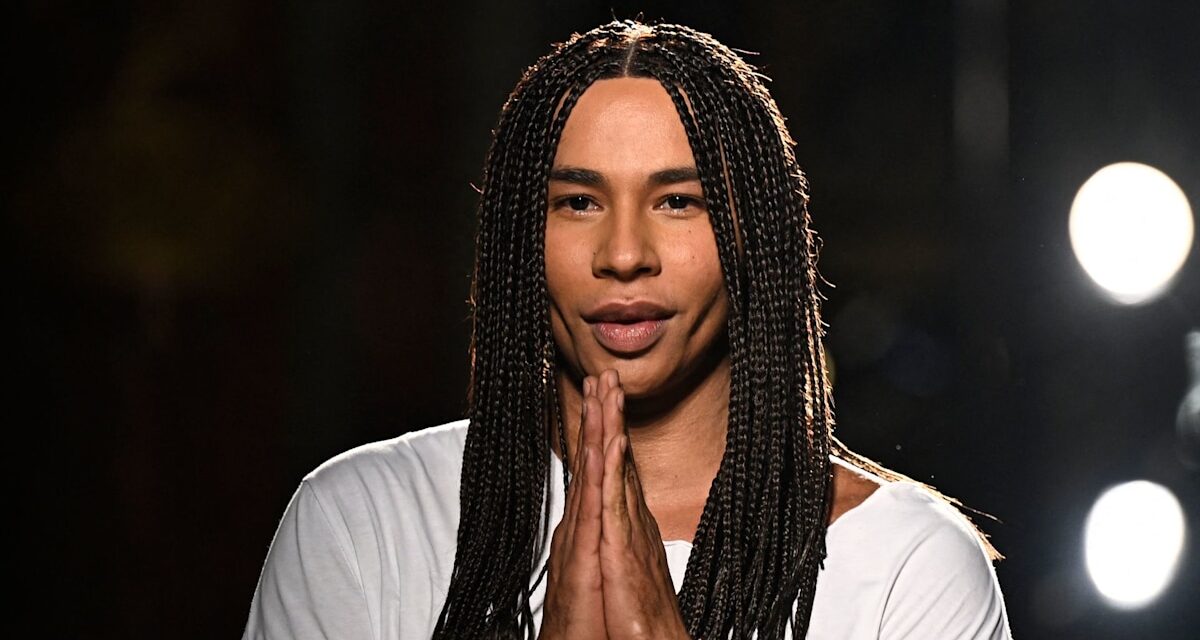 Olivier Rousteing quitte son poste de directeur créatif de Balmain après 14 ans