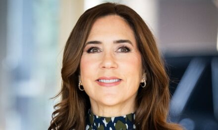 La reine Mary fait tourner les têtes avec son chemisier audacieux « poli » et son look cintrant la taille