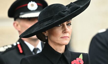 La princesse Kate marque la première participation royale à un sombre service du jour de l&rsquo;Armistice à Lichfield, Staffordshire